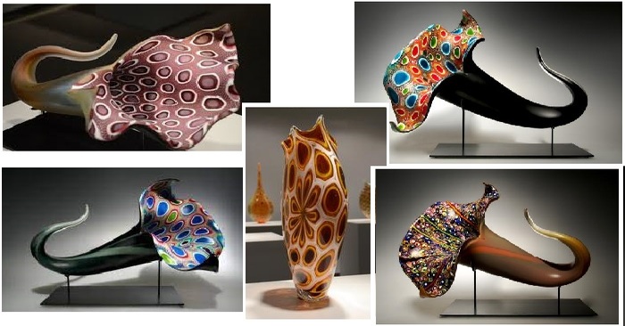  The masterpieces of Murano glass artist using “reed” technique