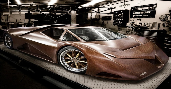  The world’s first magnificent and eye-catching wooden supercar