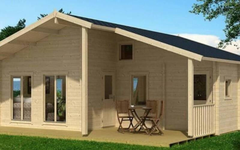  A 5-room cabin is currently available on Amazon for less than $33,000