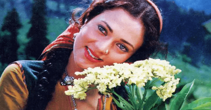  Mandakini is the first beauty of Bollywood: her daughter inherited the rare beauty of her mother