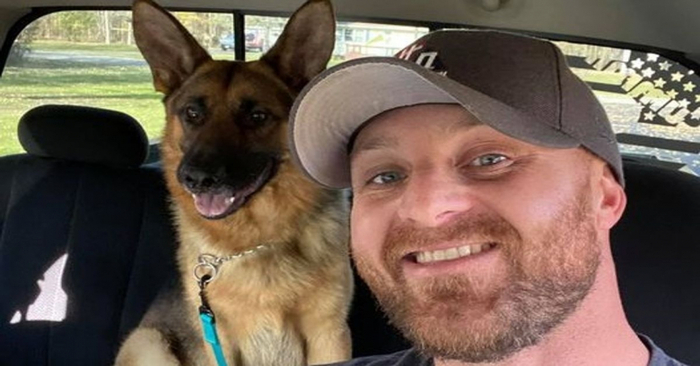  A week after losing his service dog, this soldier finally received the long-awaited news