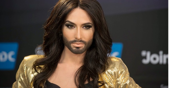  Everyone remembers this providence: Eurovision winner Conchita Wurst has become an attractive man