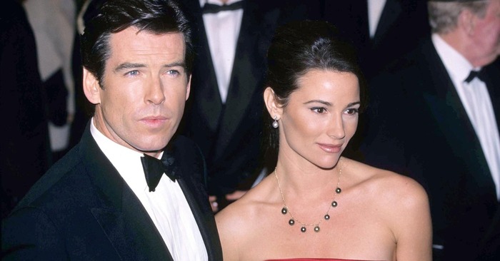  Unique love: Brosnan showed his beloved wife, from whom he is not going to leave