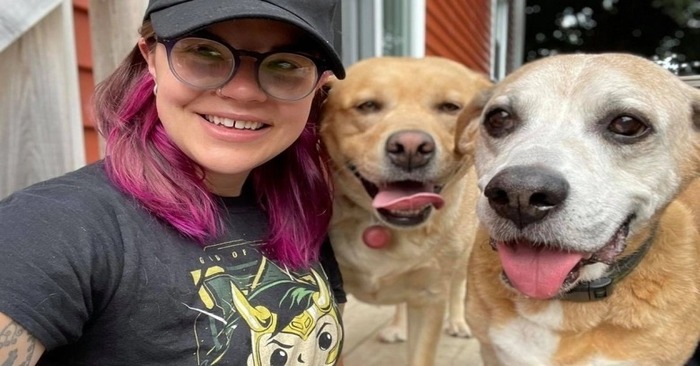  Amazing story: this woman tells how working with dogs helped her manage her mental health