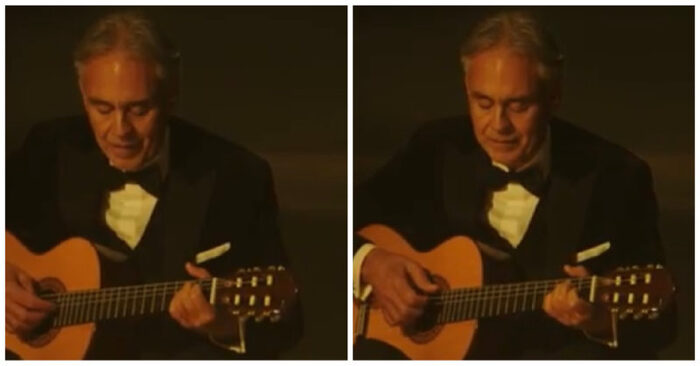  This is the perfect performance: the excellent performance of Bocelli and his daughter surprised everyone