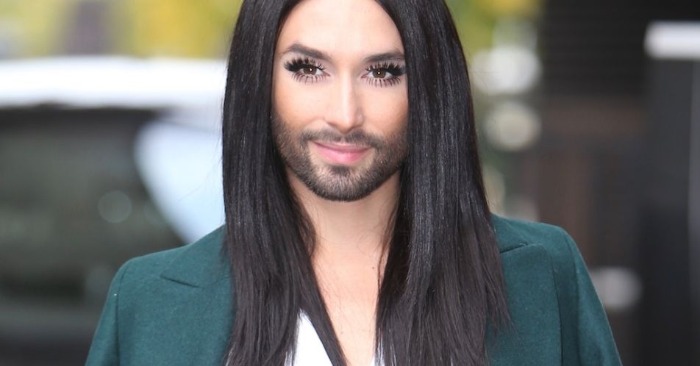  The image of Conchita: the winner of Eurovision surprised everyone with her extravagant image