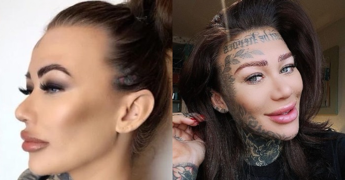 Almost all bodies are tattooed: here is a blogger whose body is completely covered with different tattoos