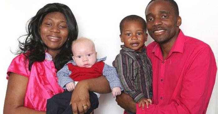  Here is this interesting story: a white boy was born in this ordinary African-American family