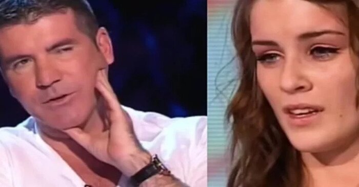  Simon didn’t seem to like the nervous singer, but her audition for Whitney Houston stunned him