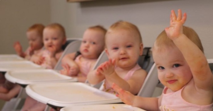  «First girls-quintuplets in the USA»: and these beautiful girls have already started school