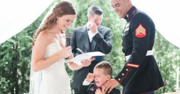  «Words of stepmother touched the boy’s heart»: this boy was delighted when he heard this at the wedding