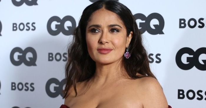  «Charming woman on the planet»: Salma Hayek showed herself in a transparent body and leather corset