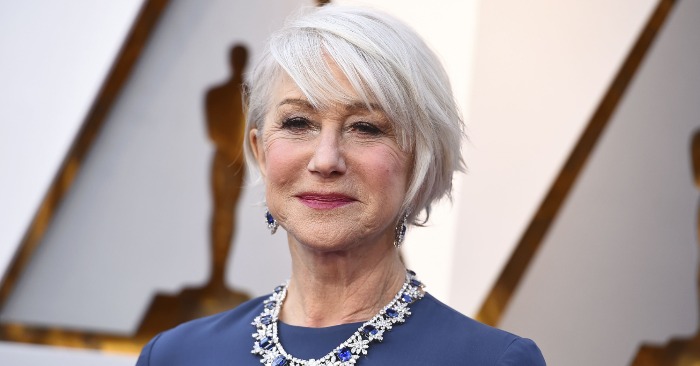  «They proved that love makes young»: paparazzi captured 77-year-old Helen Mirren with husband at a fashion party