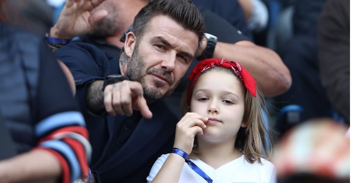 «Fall in love at such a young age?»: this is how David Beckham reacted to his daughter’s love